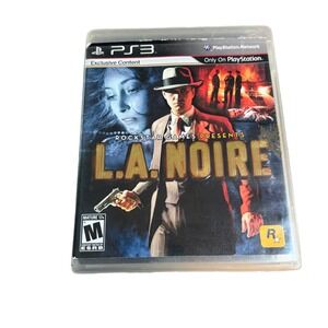 LA Noire Sony PlayStation 3 PS3 Rockstar Games 2011 Detective Noir Action CIB